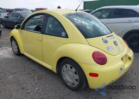 2001 Volkswagen New Beetle Gls z USA, uszkodzony, nr VIN 3VWCK21CX1M451363